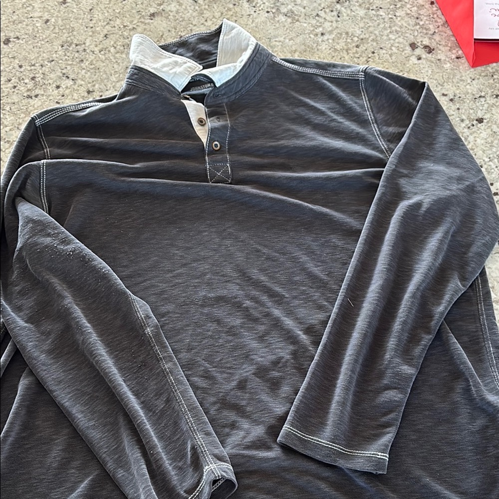Gray Long Sleeve Shirt